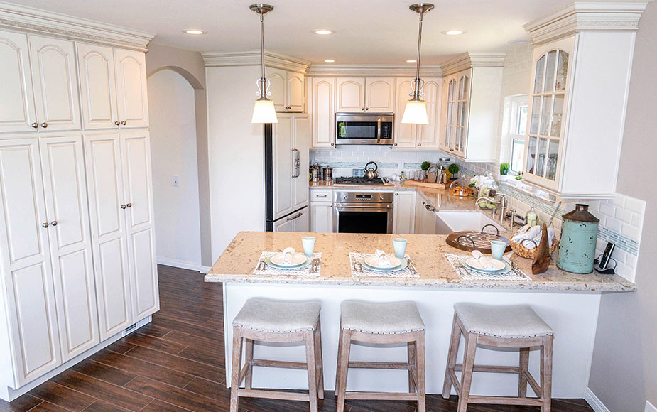 Modern, Clean, White Kitchen Design